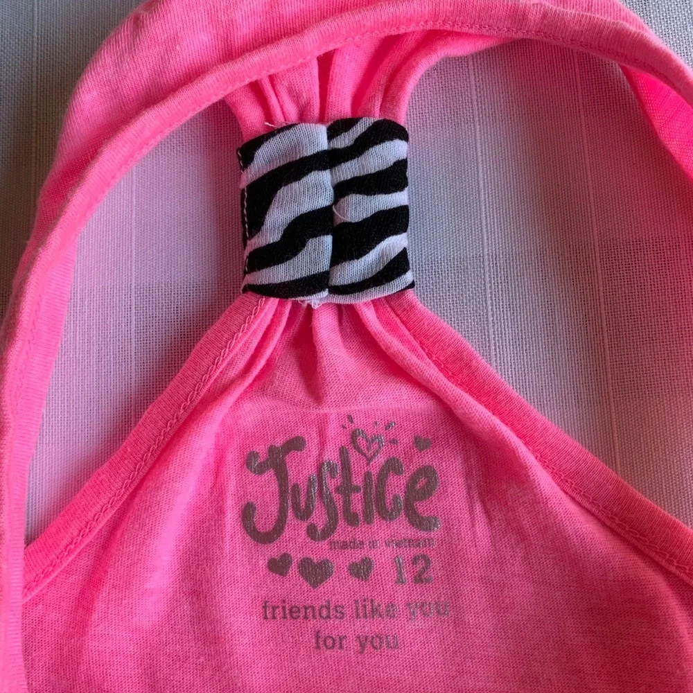Justice T-shirt & Tank‎ Top Size 12